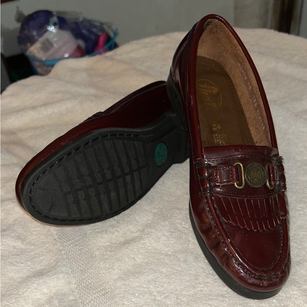 Classic Burgundy Loafers